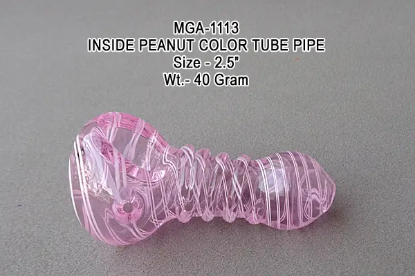 Inside Peanut color tube Pipe